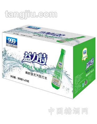 三九草本植物飲料蘇打青檸380ml箱