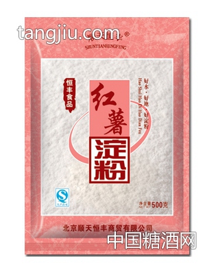 順天恒豐淀粉 紅薯淀粉500g