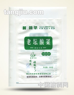 老壇酸菜味半固態(tài)調味料500g