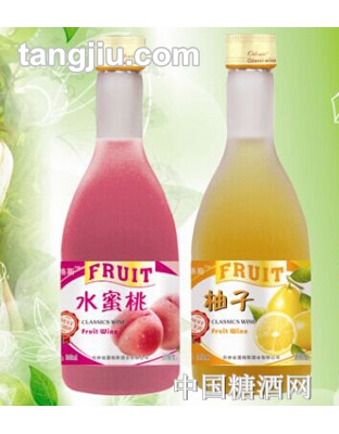 澳格斯水果酒水蜜桃味348ml