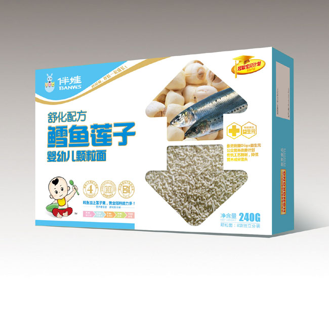 鱈魚(yú)蓮子?jì)胗變侯w粒面