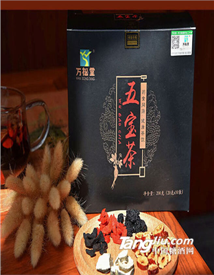 五寶茶生產(chǎn)地址批發(fā)代理價格萬松堂古漢蟲杞茶