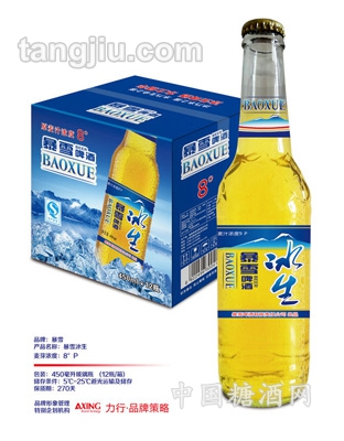 暴雪啤酒冰生450ml