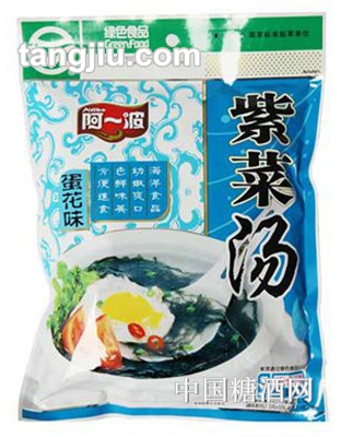 阿一波蛋花味紫菜湯62G