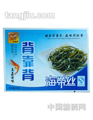 背靠背海帶絲45g