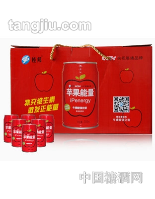 桂邦蘋(píng)果能量強(qiáng)化型維生素飲料310ml