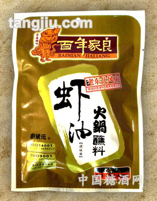 廚狀元蝦油火鍋蘸料100g