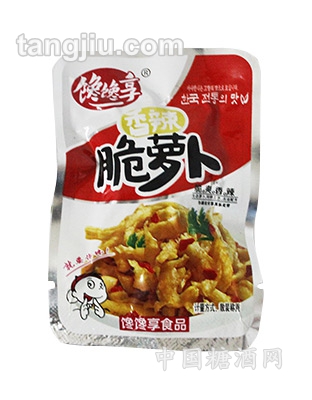 饞饞享香辣脆蘿卜袋裝