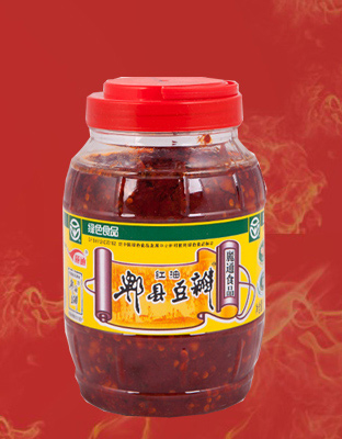 麗通郫縣豆瓣（黃標(biāo)）1000g/瓶&#215;8瓶/件