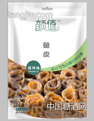 顏值魚皮燒烤味60g