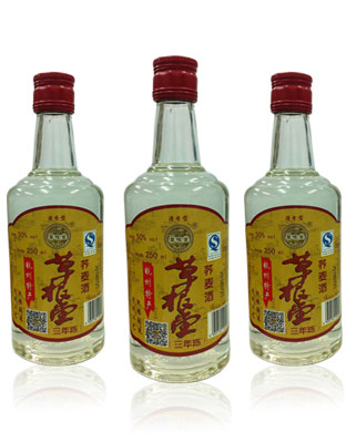 白酒招商 浙江白酒 草根堂蕎麥酒250ml小版酒