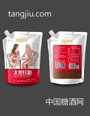 美麗傾城大棗紅糖300克吸嘴