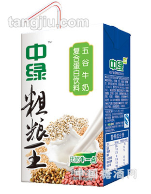 中綠粗糧王五谷牛奶250ml