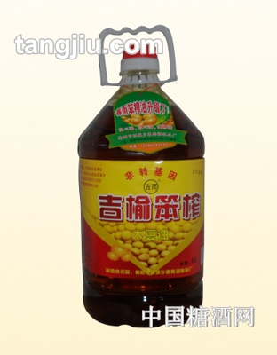 吉榆笨榨大豆油5L