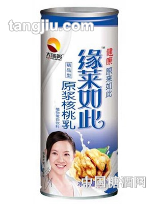 緣萊如此原漿核桃乳240ml