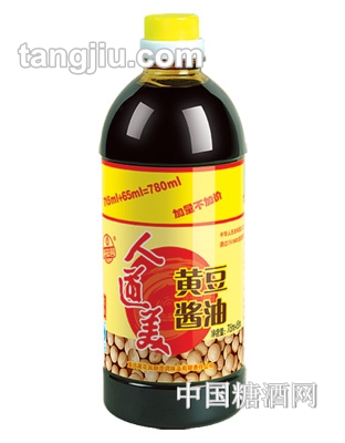 人道美黃豆醬油800ml