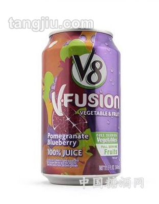 V8石榴藍莓混合蔬果飲料-340ml