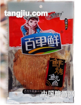 百里鮮系列&#183;鮮烤魷魚65g