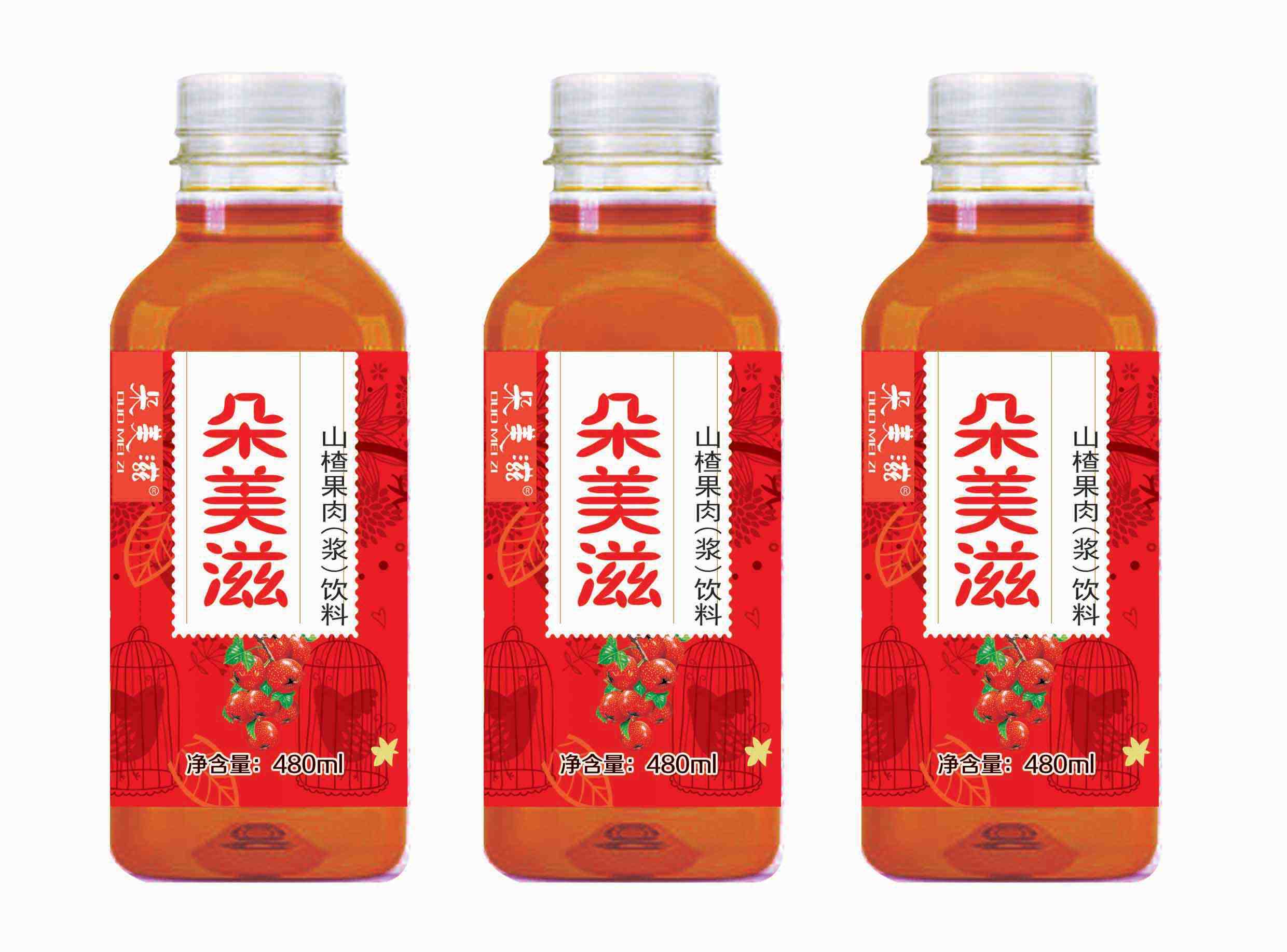 朵美滋480ml山楂汁飲料