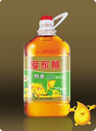 愛家餐特香壓榨菜籽油.