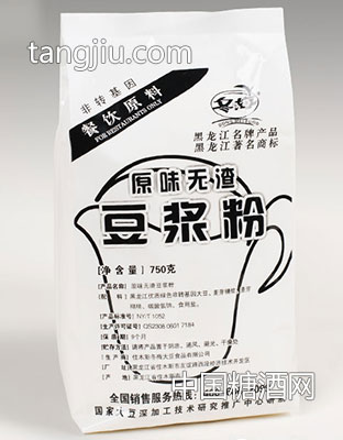 原味無渣餐飲豆?jié){粉750g