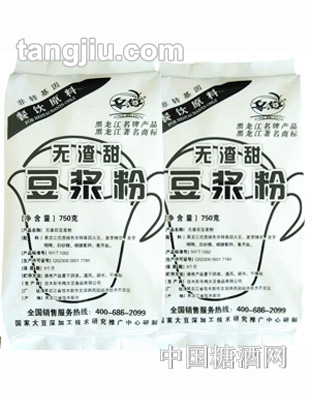 冬梅無(wú)渣甜餐飲豆?jié){粉750g