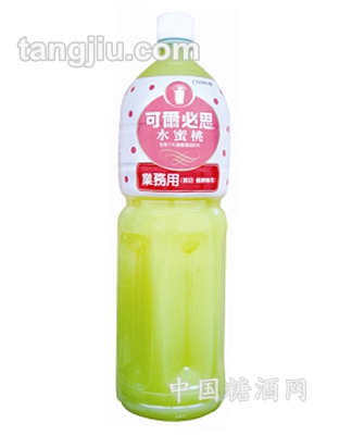 水蜜桃味可爾必思乳酸飲料