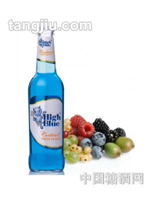 high blue藍(lán)精伶雞尾酒-賓治味