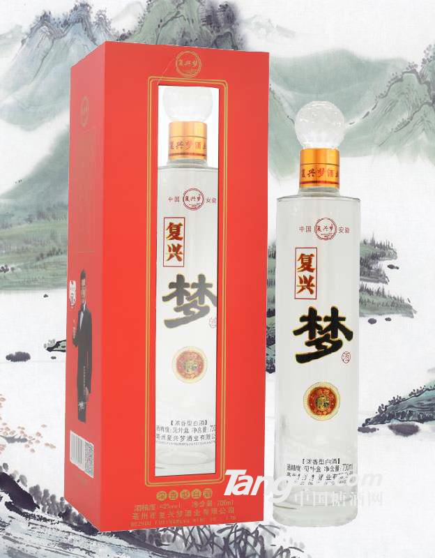 復(fù)興夢濃香型白酒