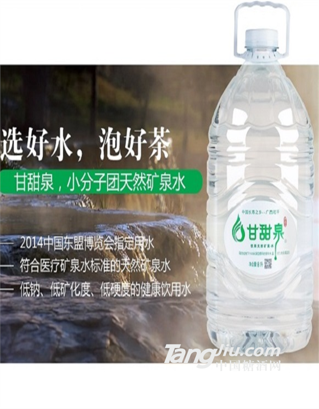 甘甜泉礦泉水泡茶用水8L小桶水 選好水泡好茶