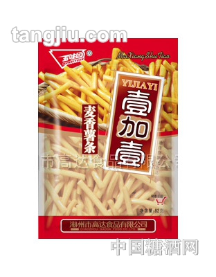 五味園壹加壹麥香薯條82g