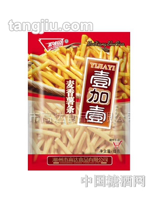 五味園壹加壹麥香薯?xiàng)l15g