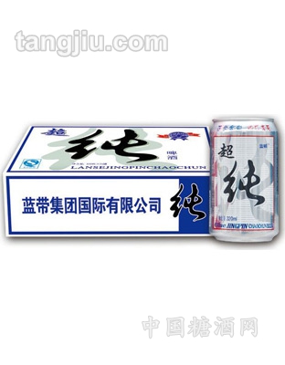 藍(lán)帶集團(tuán)黑超純啤酒