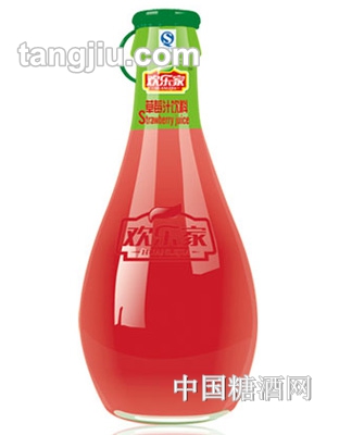 歡樂(lè)家草莓汁果汁飲品230ml