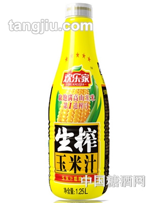 歡樂(lè)家玉米汁飲品1.25L