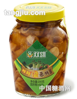 雙雄咔咔脆菜脯200G