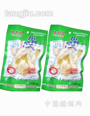 給力鳥(niǎo)山椒鳳爪70g