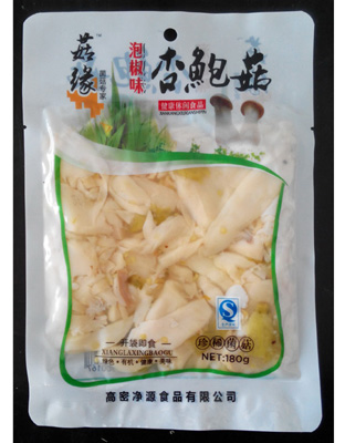 泡椒杏鮑菇180g