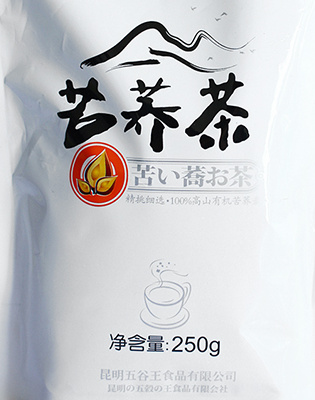 谷冠 250克全胚麥香型苦蕎茶 廠家供應