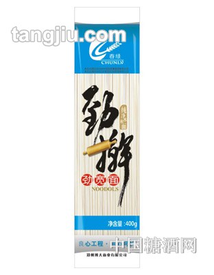 春綠系列勁寬面400g