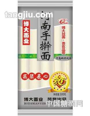 博大風(fēng)味高質(zhì)麥心河南手搟面500g