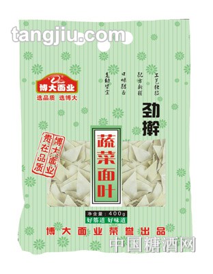 博大面葉蔬菜面400g