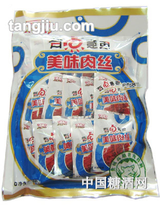 黔五福有點意思美味肉絲200g