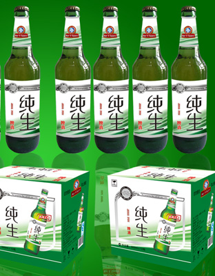 竹葉綠純生500ML