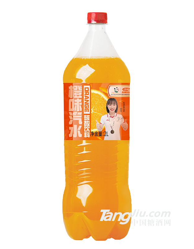 橙味汽水2L