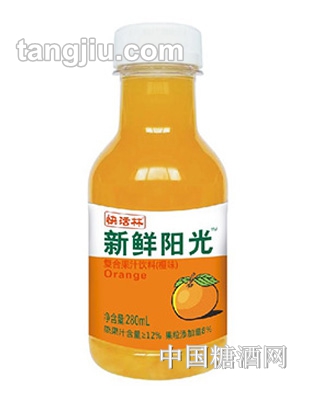 快活林復(fù)合果汁(橙味)280ML