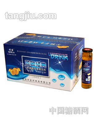 琦露木糖醇蘋(píng)果醋飲料藍(lán)色經(jīng)典320ml