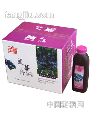 琦露藍(lán)莓汁500ml