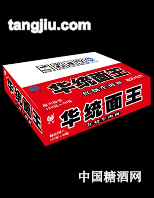 華統(tǒng)面王紅燒牛肉面120g