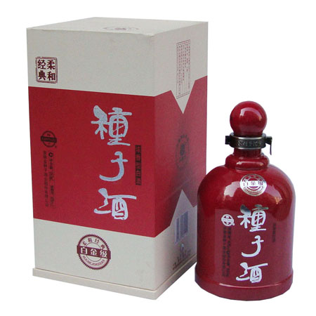 種子酒 白金級種子酒 經(jīng)典柔和種子酒 濃香型40度460ml